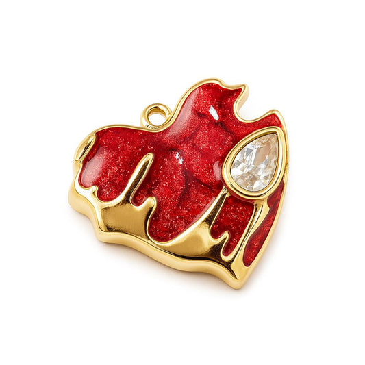 Crimson Éclat Charm